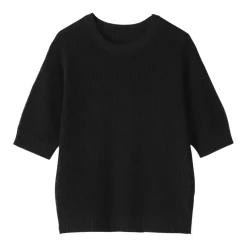 Women's Linen Blend Half Sleeve Sweater