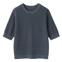 Women's Linen Blend Half Sleeve Sweater