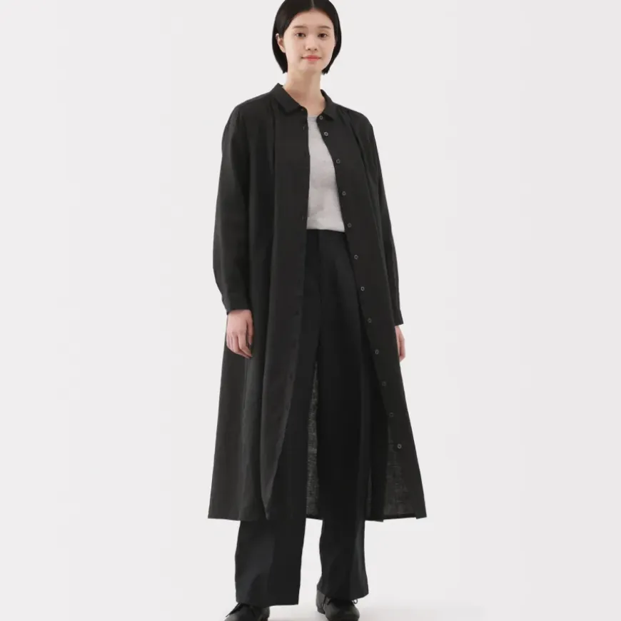 Women's Linen Shirt Dress