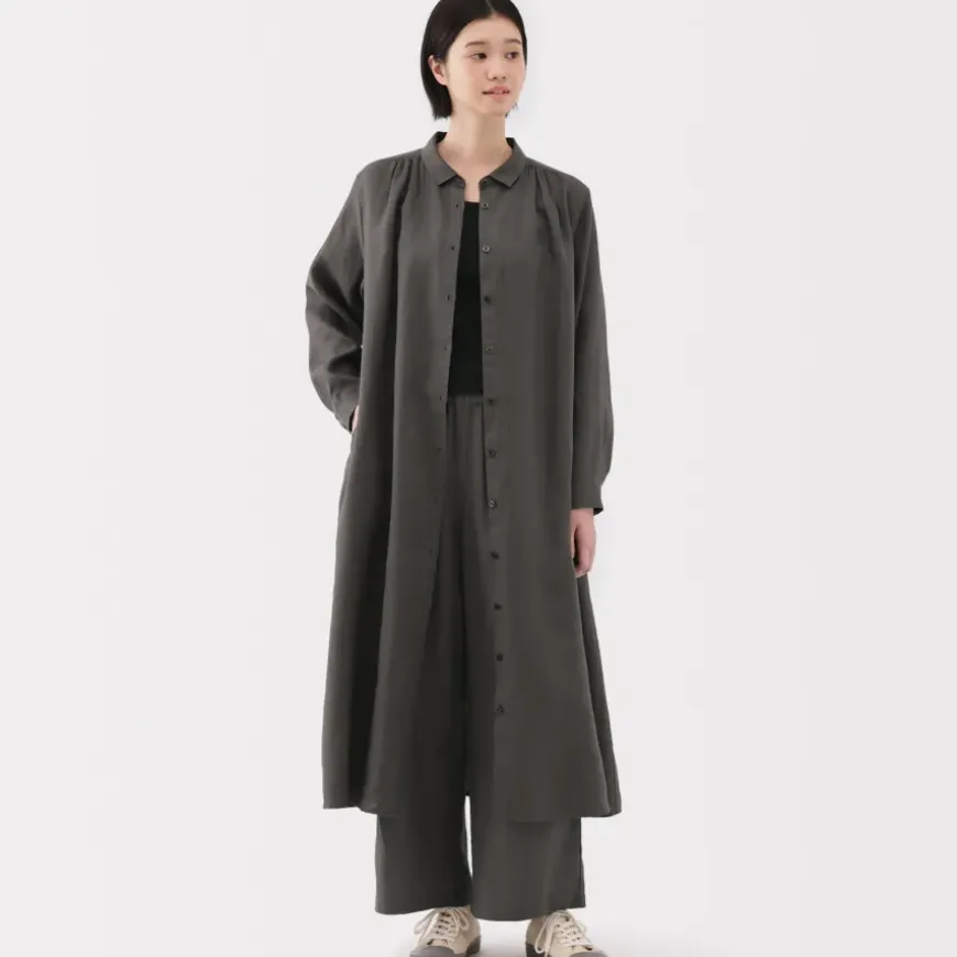 Women's Linen Shirt Dress