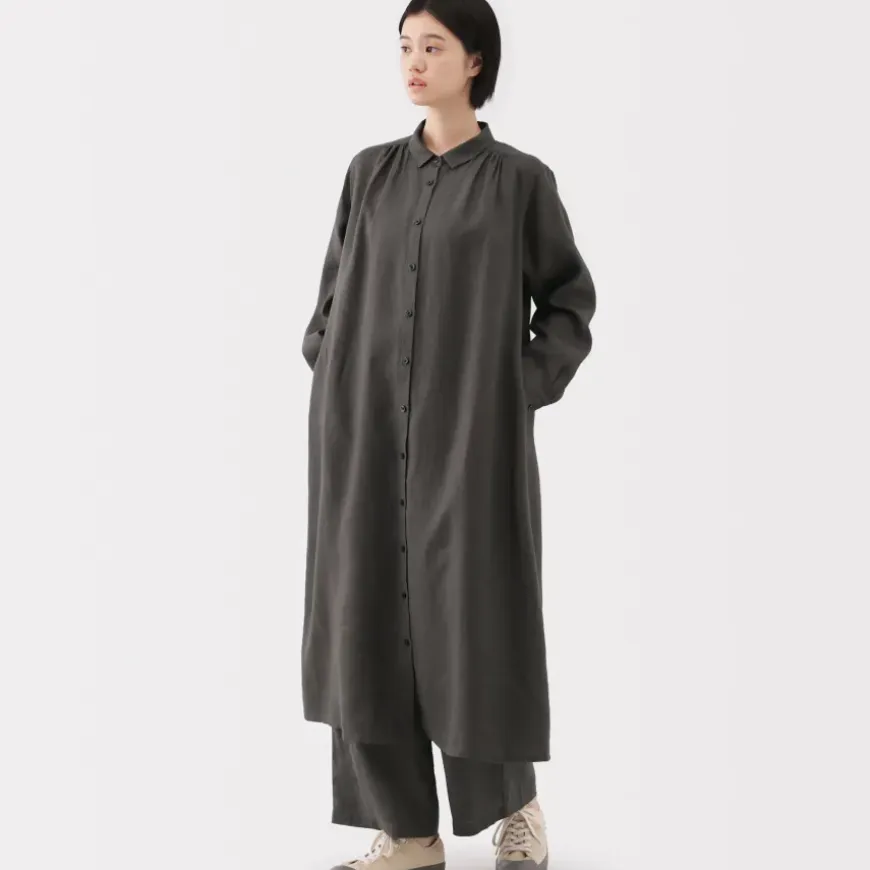 Women's Linen Shirt Dress