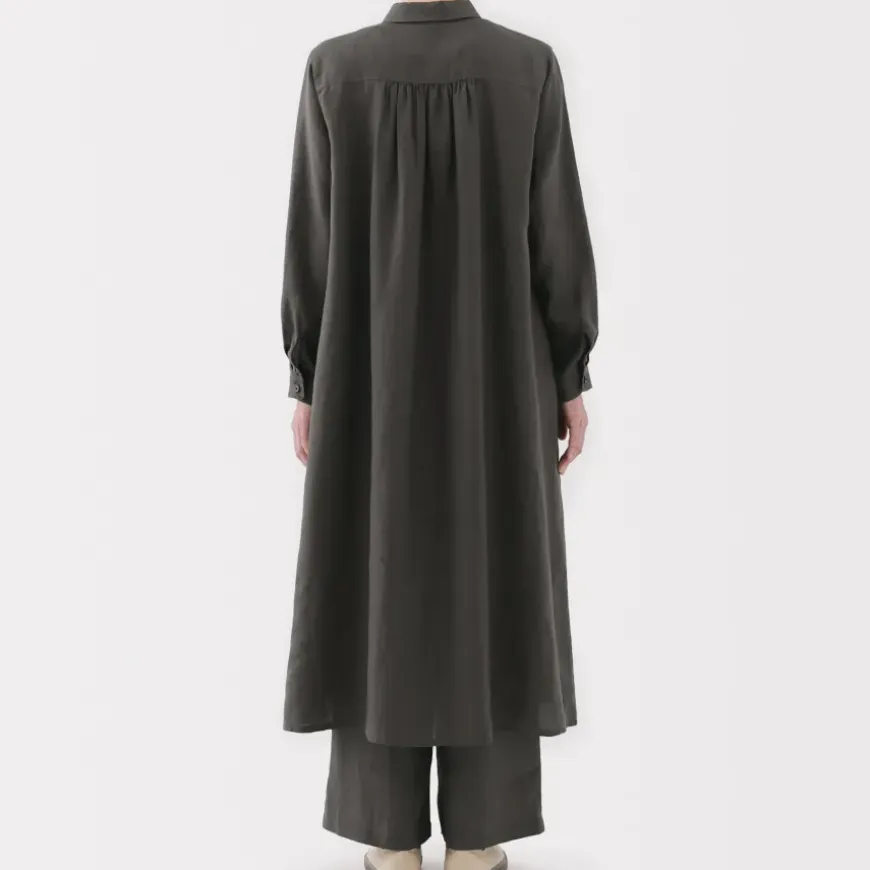Women's Linen Shirt Dress