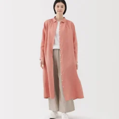 Women's Linen Shirt Dress
