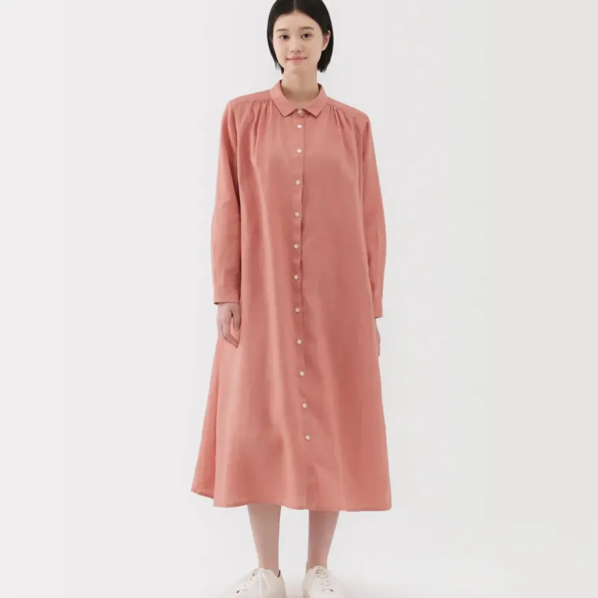 Women's Linen Shirt Dress