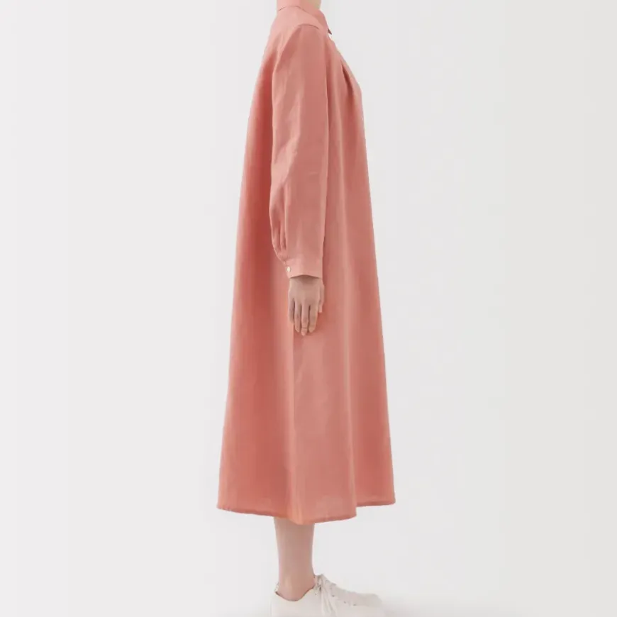 Women's Linen Shirt Dress