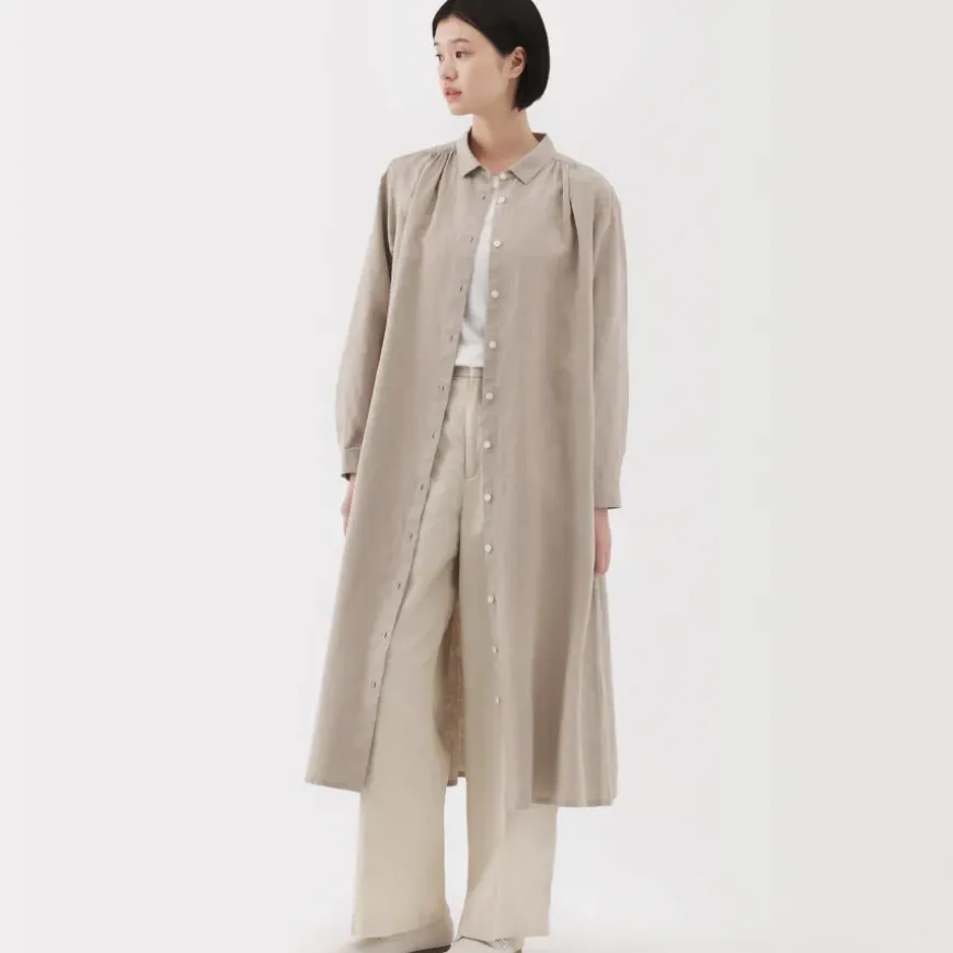 Women's Linen Shirt Dress