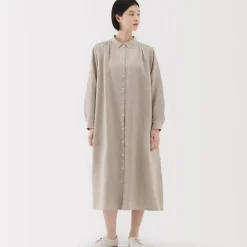 Women's Linen Shirt Dress