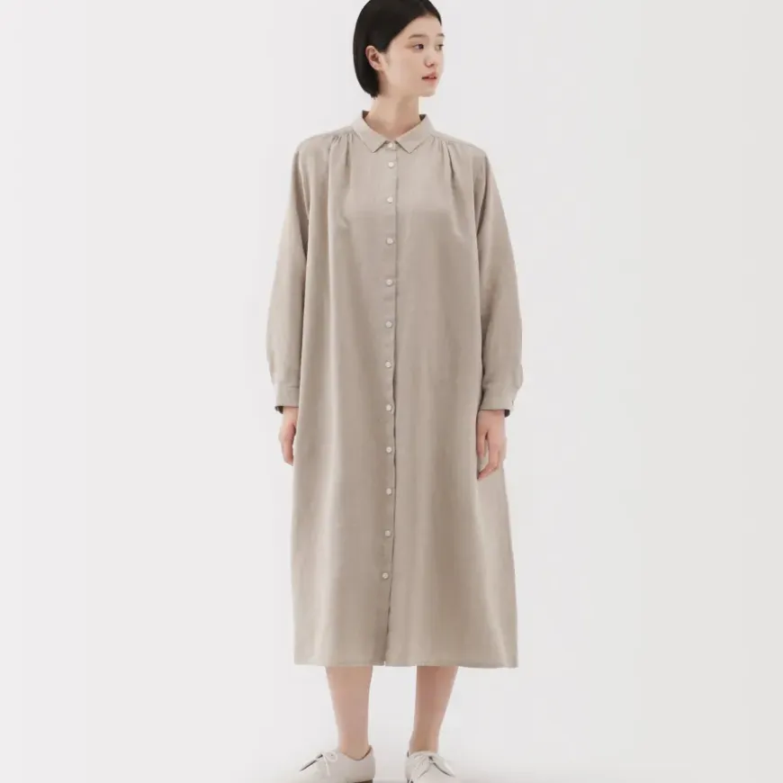 Women's Linen Shirt Dress