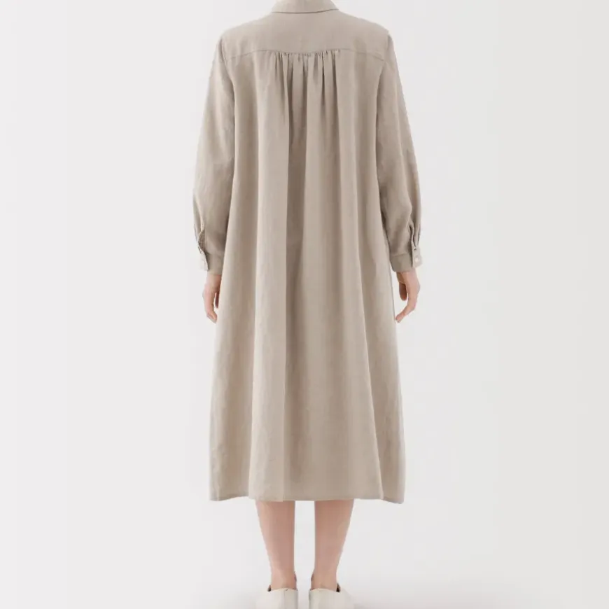 Women's Linen Shirt Dress