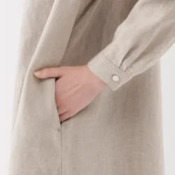 Women's Linen Shirt Dress