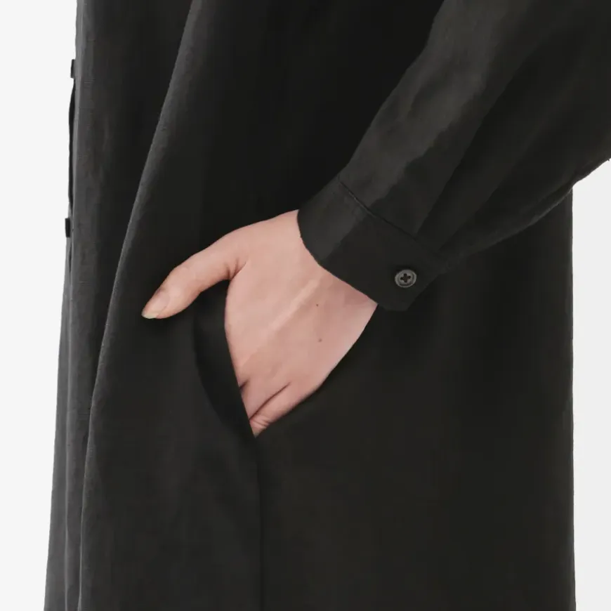 Women's Linen Shirt Dress