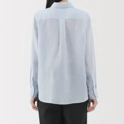 Women's Linen Striped Shirt