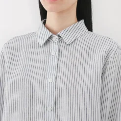 Women's Linen Striped Shirt