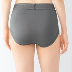 Women's Lyocell High-Rise Shorts with Lace