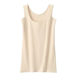 Women's Moisture Wicking Cotton Tank Top with Sweat Pads