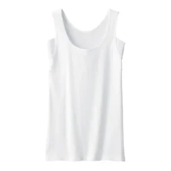 Women's Moisture Wicking Cotton Tank Top with Sweat Pads