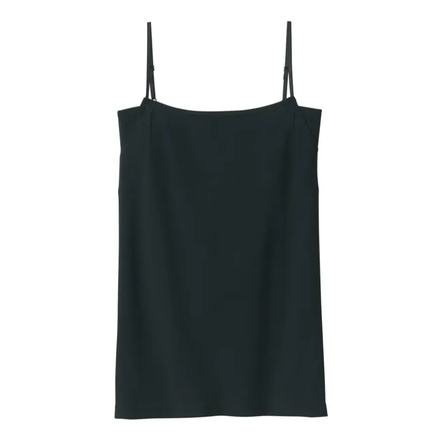 Women's Moisture Wicking Cotton Camisole with Sweat Pads