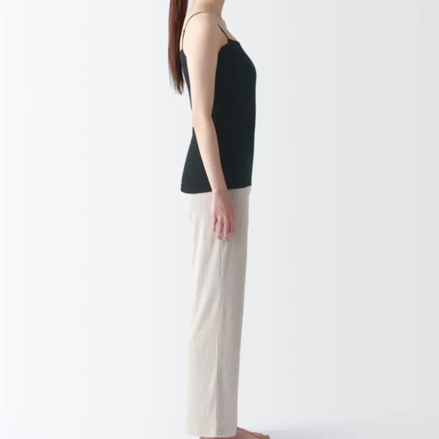 Women's Moisture Wicking Cotton Camisole with Sweat Pads
