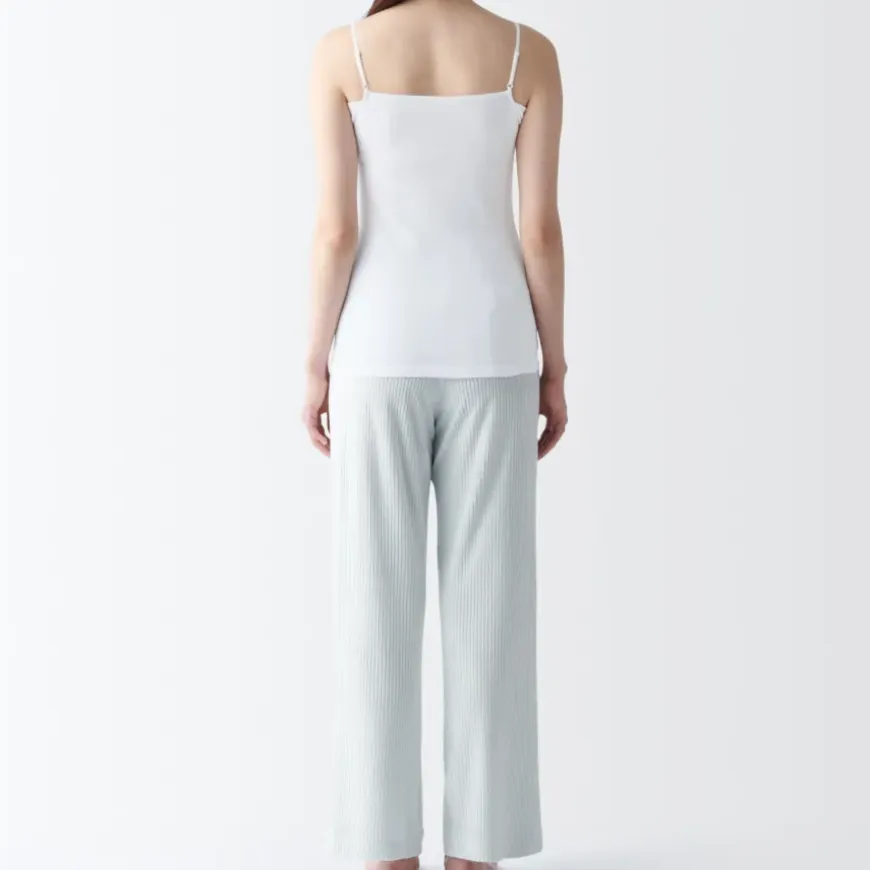 Women's Moisture Wicking Cotton Camisole with Sweat Pads