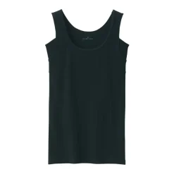 Women's Moisture-Wicking Cotton Tank Top with Sweat Pads