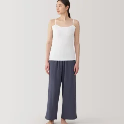 Women's Moisture-Wicking Cotton Camisole with Sweat Pads