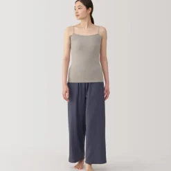 Women's Moisture-Wicking Cotton Camisole with Sweat Pads