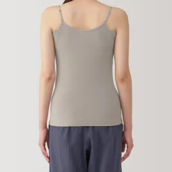 Women's Moisture-Wicking Cotton Camisole with Sweat Pads
