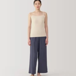 Women's Moisture-Wicking Cotton Camisole with Sweat Pads