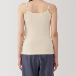 Women's Moisture-Wicking Cotton Camisole with Sweat Pads