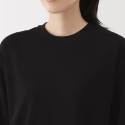 Women's 2-Ply Jersey Crew Neck Long Sleeve T-Shirt