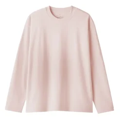 Women's 2-Ply Jersey Crew Neck Long Sleeve T-Shirt