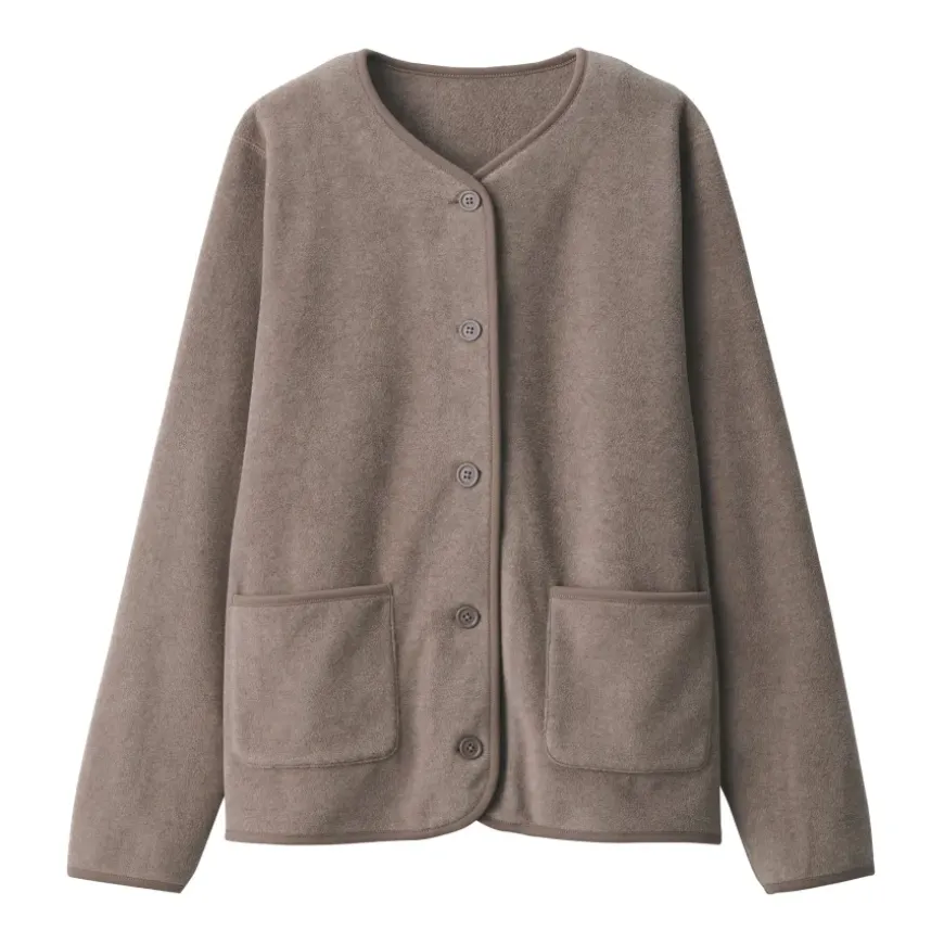 Women's Recyclable Fleece Cardigan