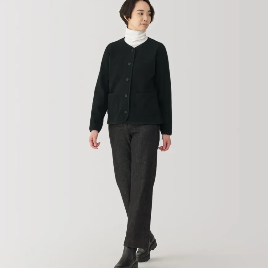 Women's Recyclable Fleece Cardigan