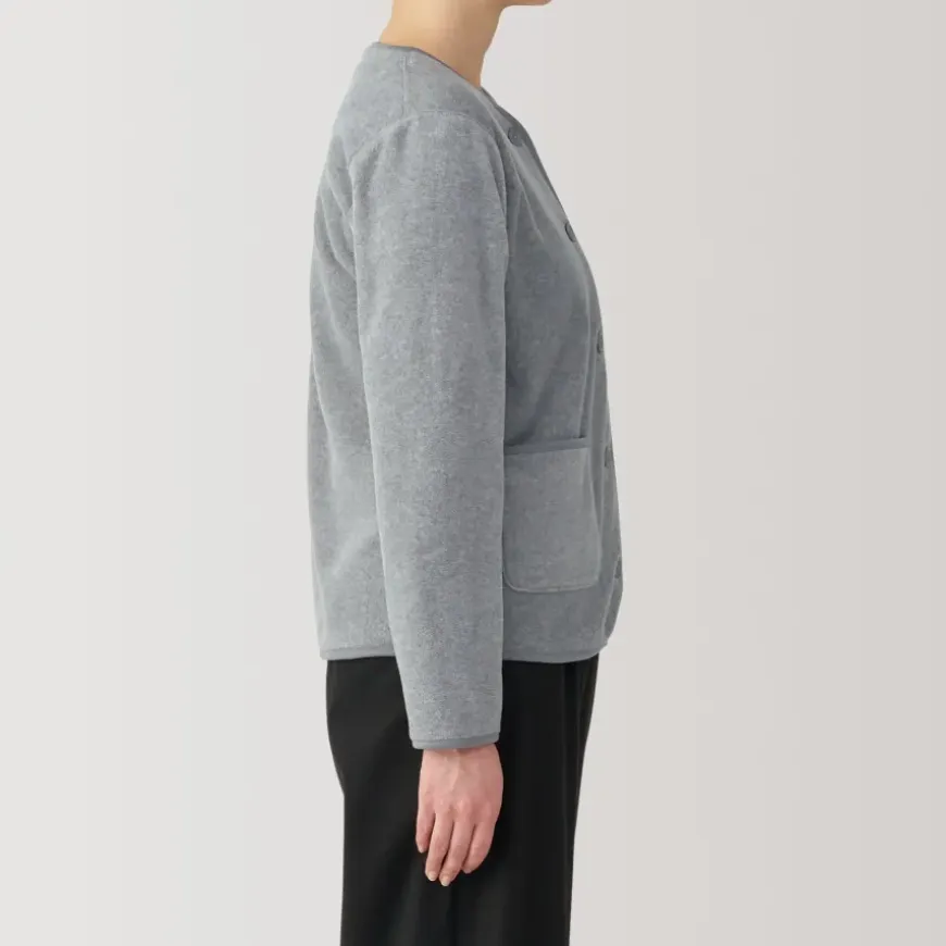 Women's Recyclable Fleece Cardigan