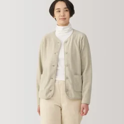 Women's Recyclable Fleece Cardigan