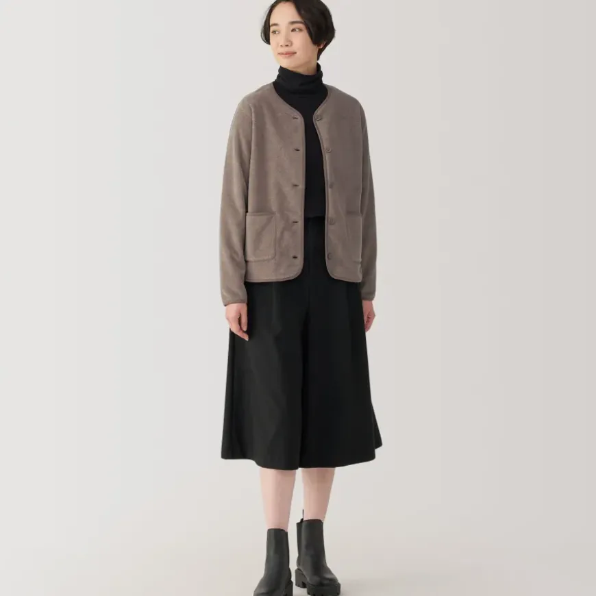 Women's Recyclable Fleece Cardigan