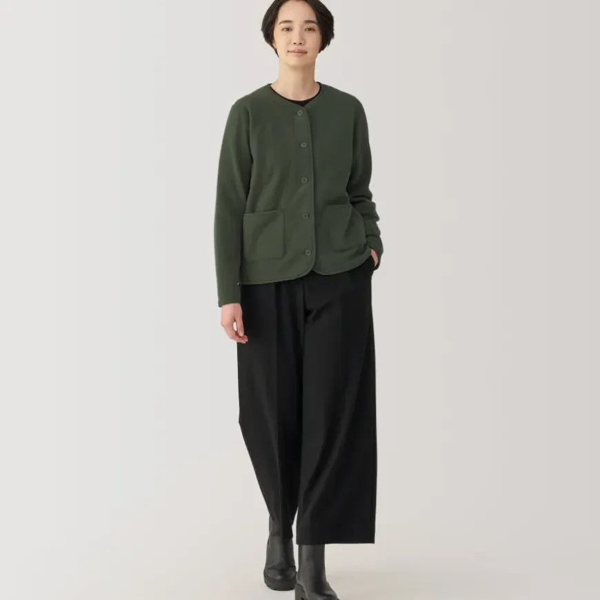 Women's Recyclable Fleece Cardigan