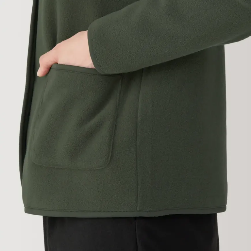 Women's Recyclable Fleece Cardigan