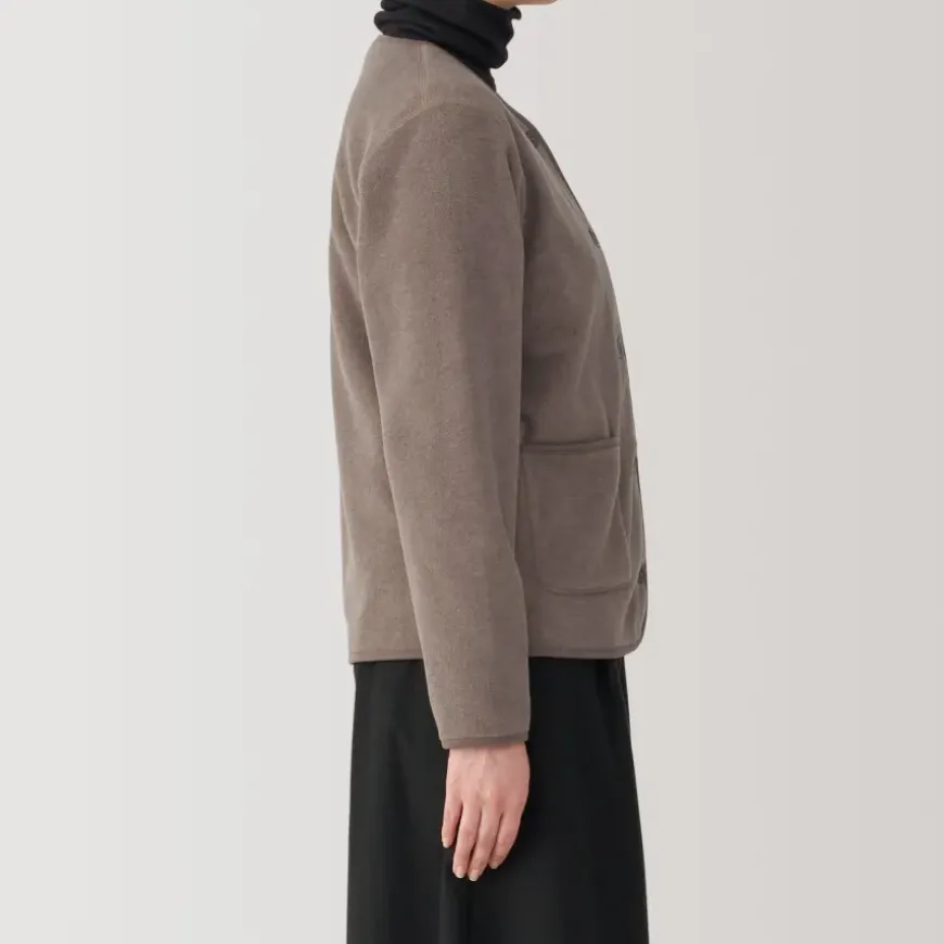 Women's Recyclable Fleece Cardigan