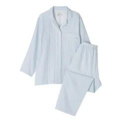 Women's Side Seamless Double Gauze Pajamas