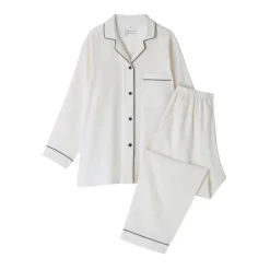 Women's Side Seamless Double Gauze Pajamas