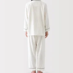 Women's Side Seamless Double Gauze Pajamas