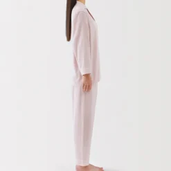 Women's Side Seamless Double Gauze Pajamas