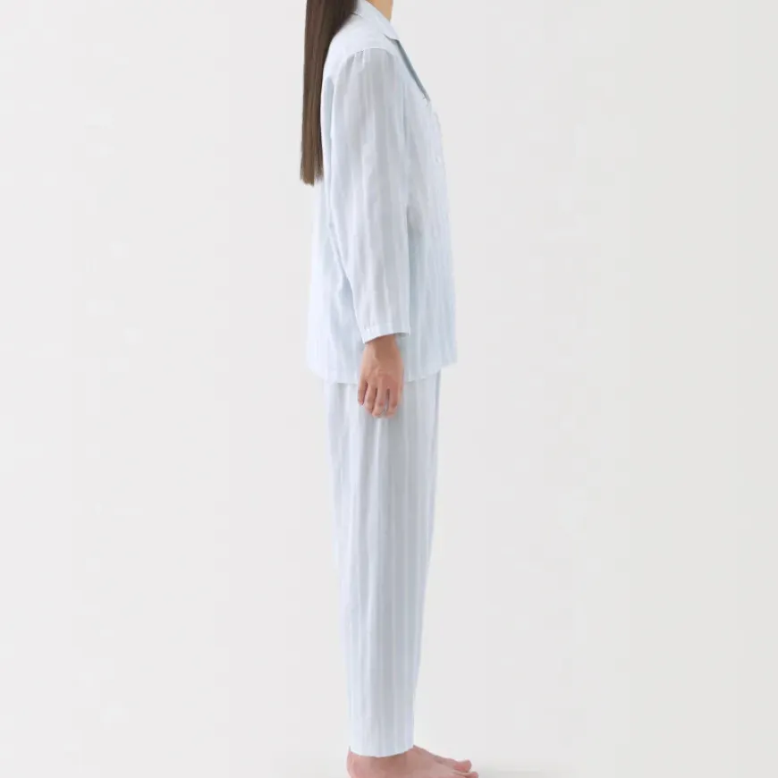Women's Side Seamless Double Gauze Pajamas
