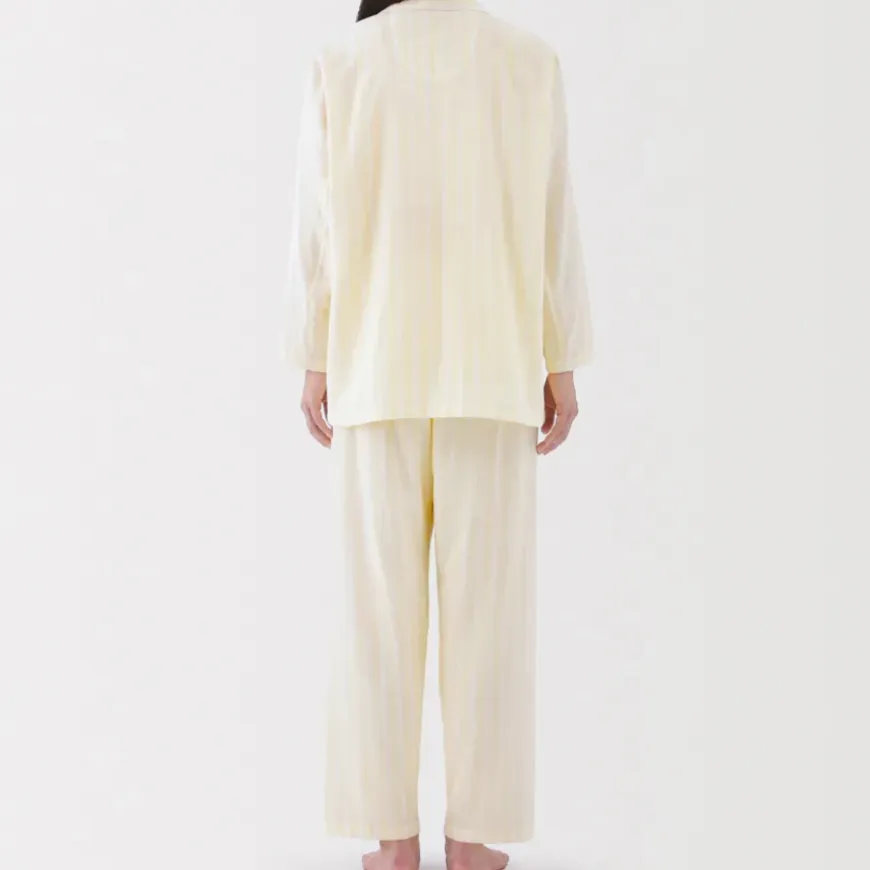 Women's Side Seamless Double Gauze Pajamas