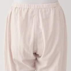 Women's Side Seamless Lightweight Gauze 3/4 Sleeve Pajamas