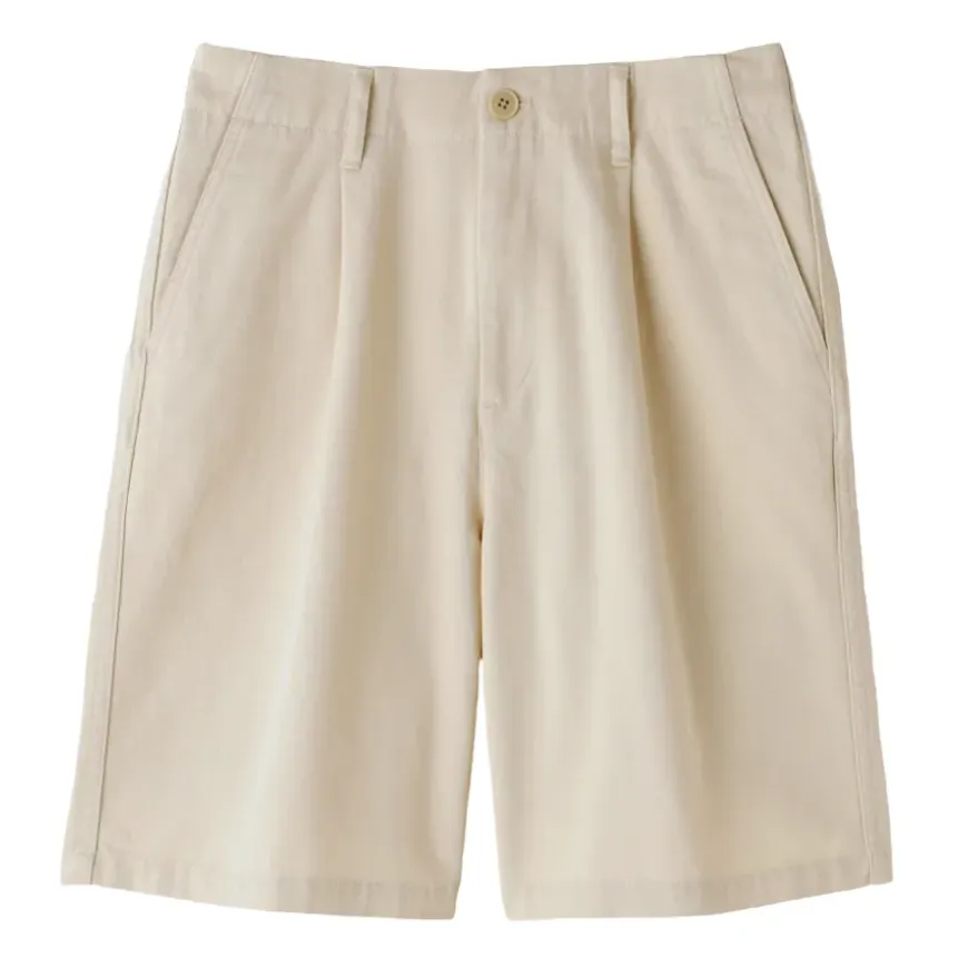 Women's Slub Yarn Chino Darted Shorts