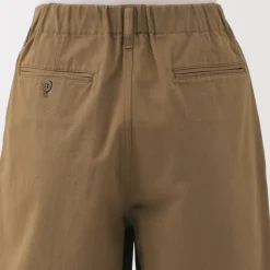 Women's Slub Yarn Chino Darted Shorts