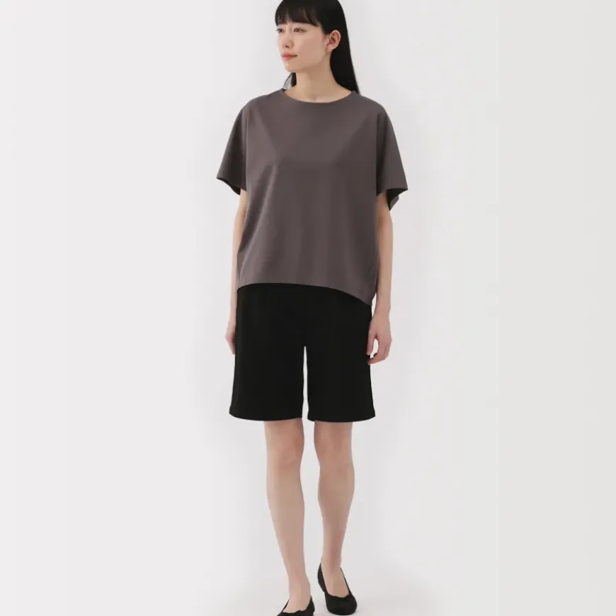 Women's Slub Yarn Chino Darted Shorts