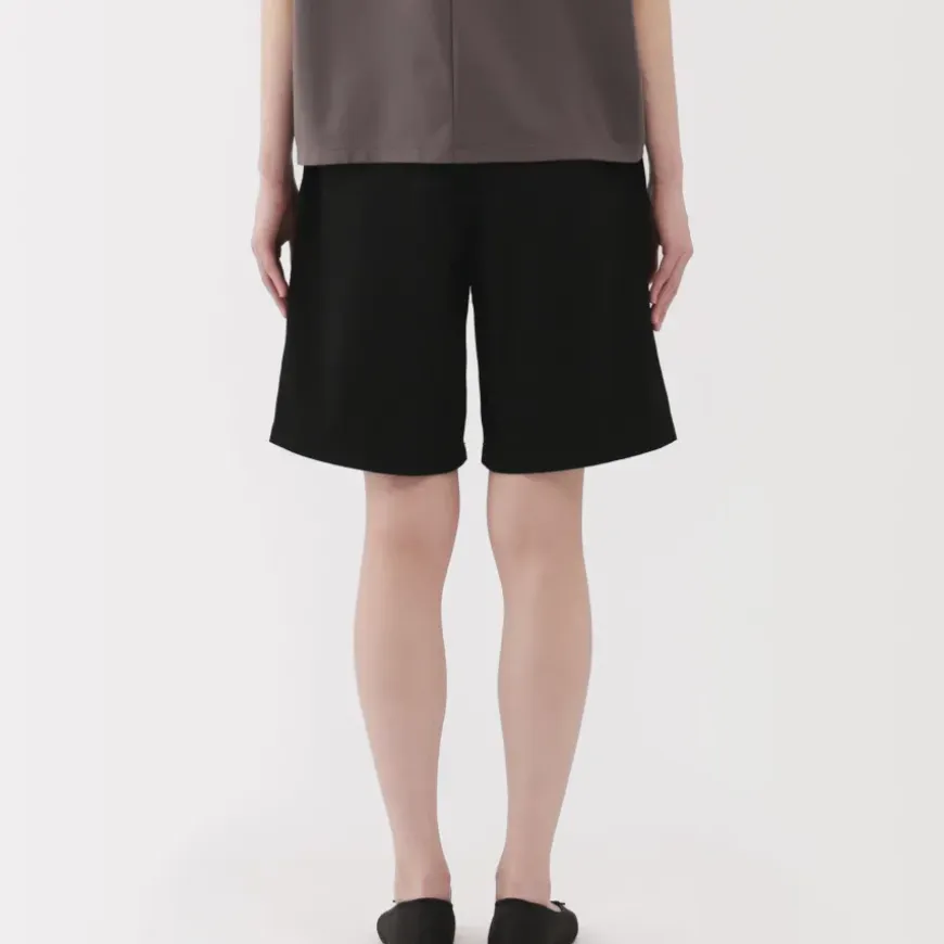 Women's Slub Yarn Chino Darted Shorts